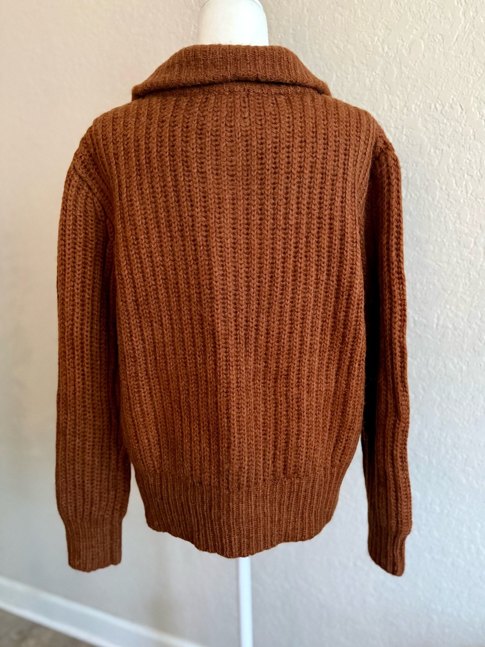 Scotch & Soda Maison Scotch Half Zip Alpaca Wool Sweater Size XL NWT - Picture 13 of 15